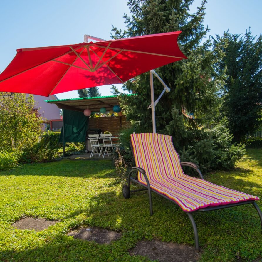Garten im Frühling
