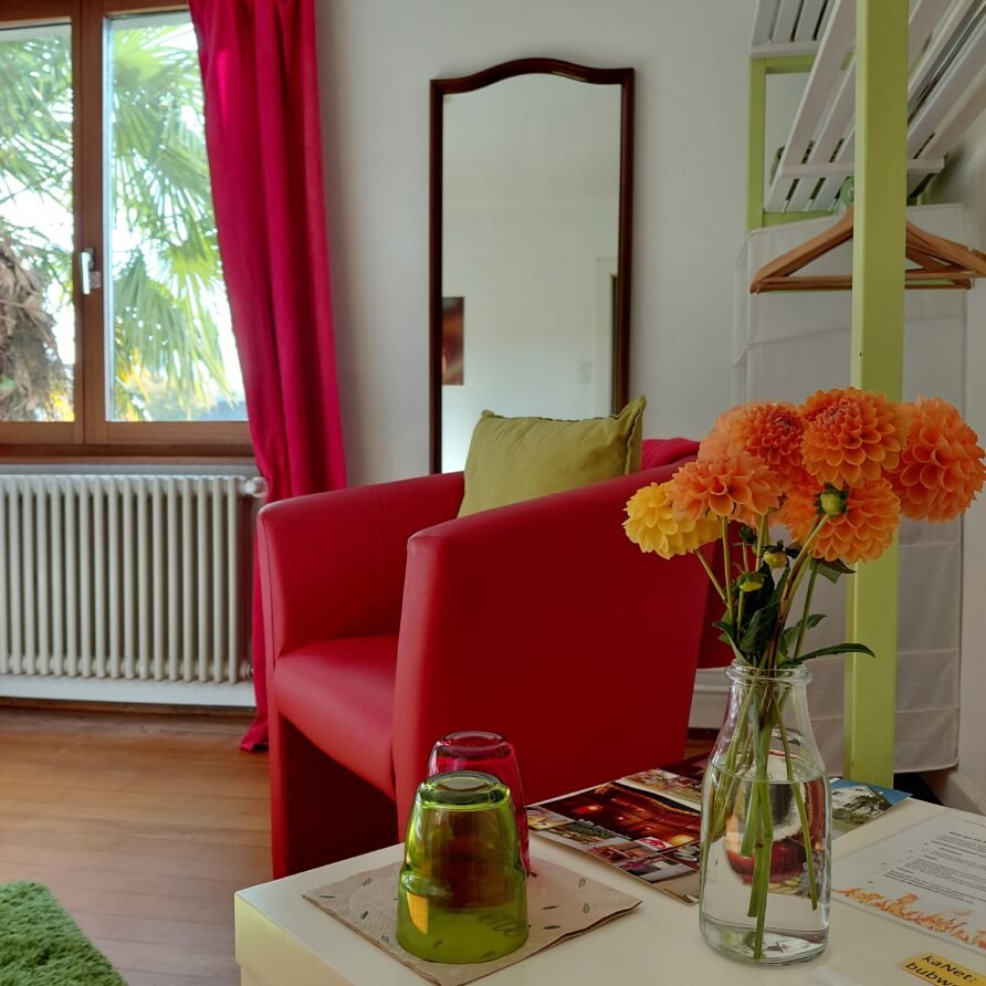 Sitzecke im grünen Zimmer